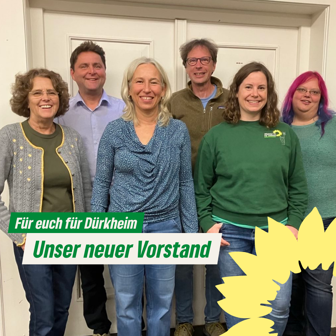 Das Bild zeigt den Ortsvorstand. Von links: Almut Bühlmeier, Gerd Schneider, Ina Gruner, Ralph Mühlbeier, Susanne Brenzinger, Julia Hager